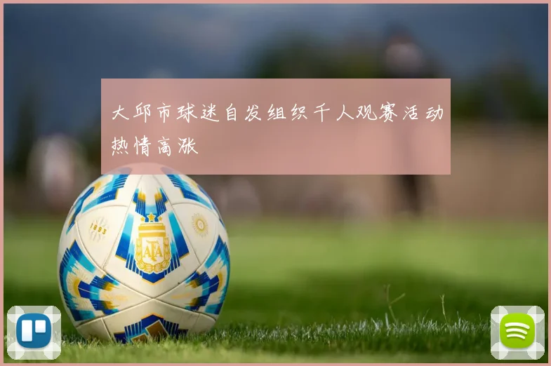 大邱市球迷自发组织千人观赛活动热情高涨